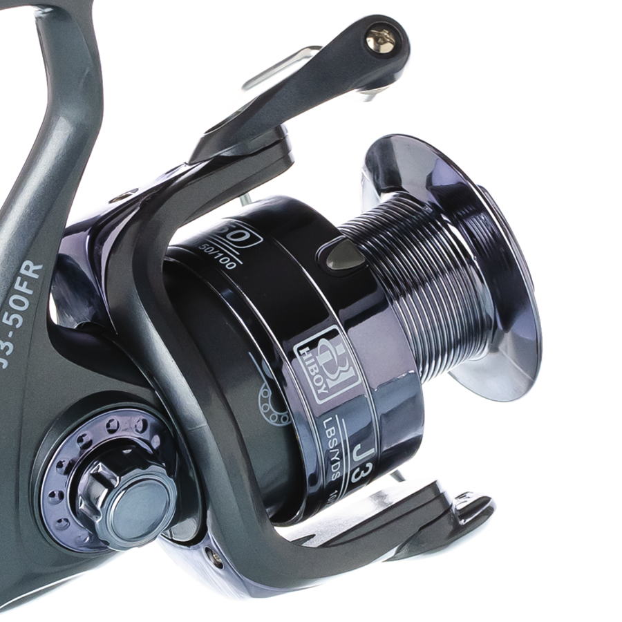 Карповая катушка Hiboy J3FR-50 с бейтранером 5 подшипников Карповая катушка Hiboy J3FR-50 с бейтранером 5 подшипников