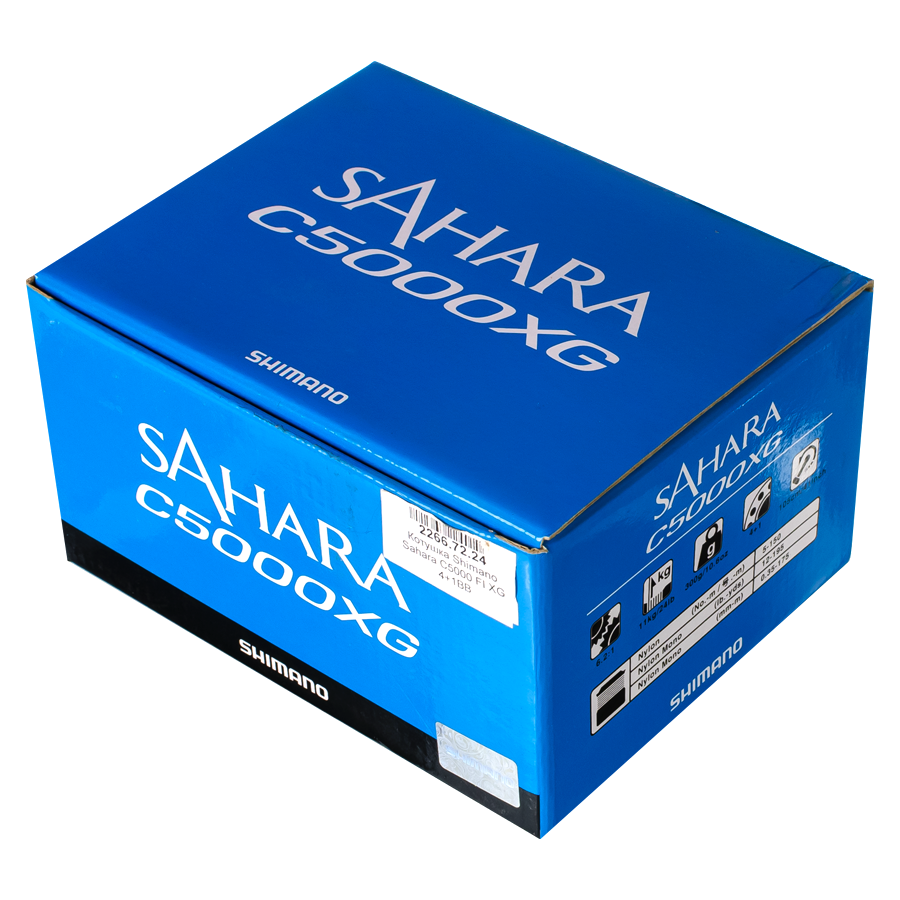 Катушка Shimano Sahara C5000 FI XG 4+1BB Катушка Shimano Sahara C5000 FI XG 4+1BB