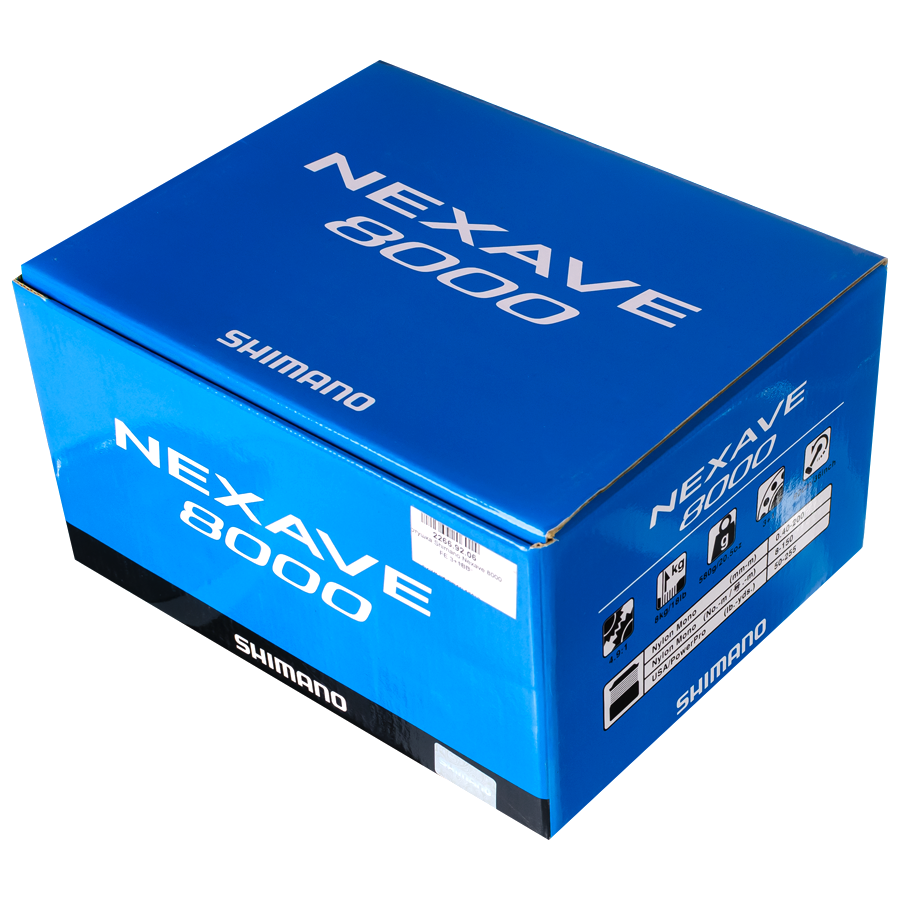 Катушка Shimano Nexave 8000 FE 3+1BB Катушка Shimano Nexave 8000 FE 3+1BB