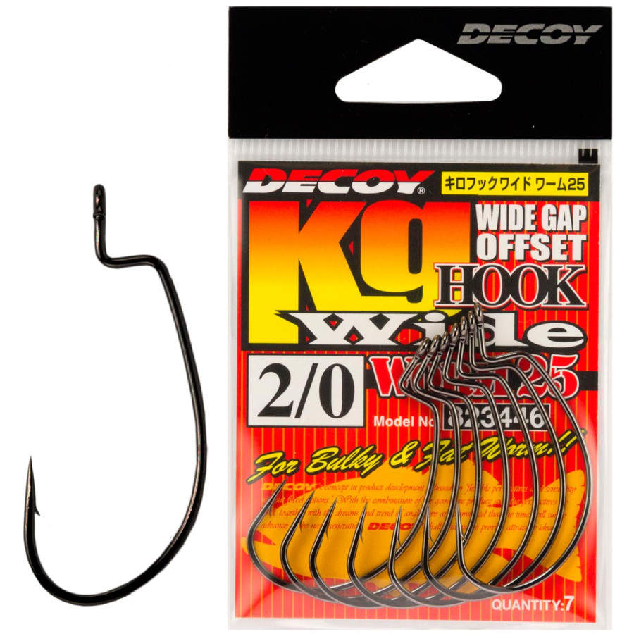 Гачок Decoy Worm25 Hook Wide # 2 (8 шт / уп)