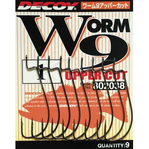 Крючок Decoy Worm9 Upper Cut, #5/0 (5 шт/уп)