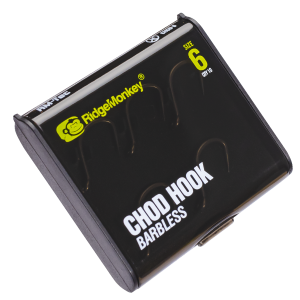 Крючок карповый RidgeMonkey RM-Tec Chod Hook Barbless size 6