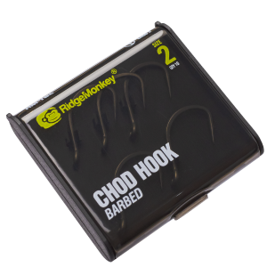 Крючок карповый RidgeMonkey RM-Tec Chod Hook Barbed size 2