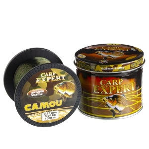 Волосінь коропова Carp Expert CAMOU 0.25mm 1000m Волосінь коропова Carp Expert CAMOU 0.25mm 1000m