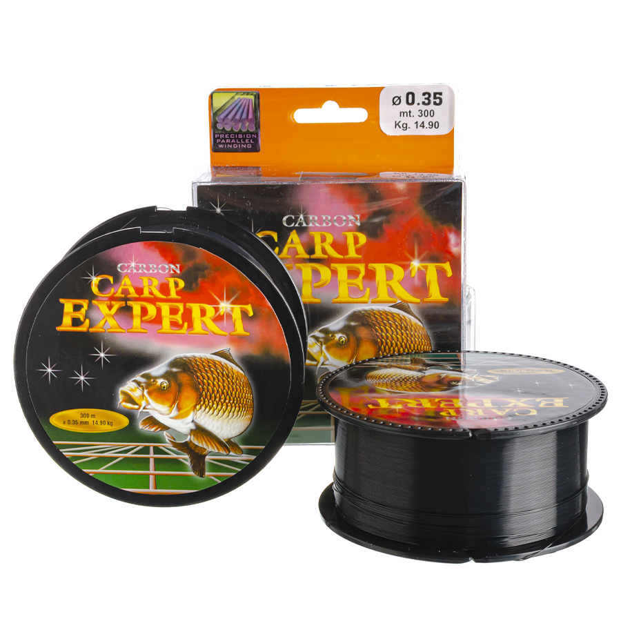 Волосінь коропова Carp Expert Carbon 0,35 300m Волосінь коропова Carp Expert Carbon 0,35 300m