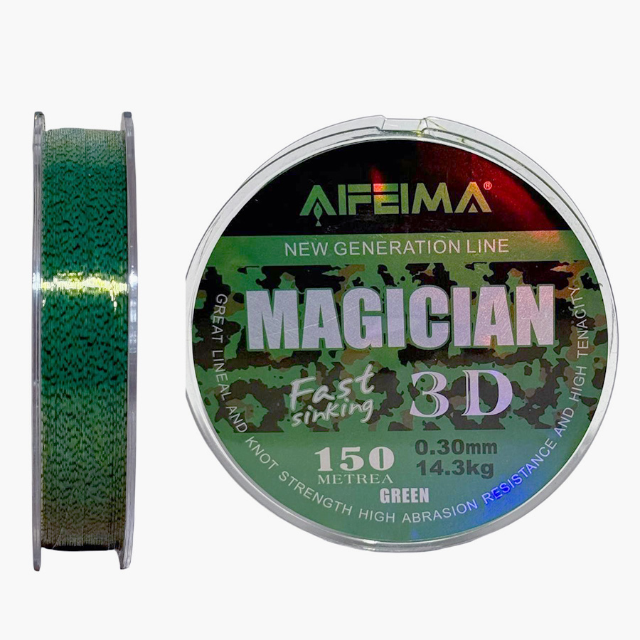 Леска 3D Feima Magician (Fast sinking) 150m 14.30kg 0.30mm