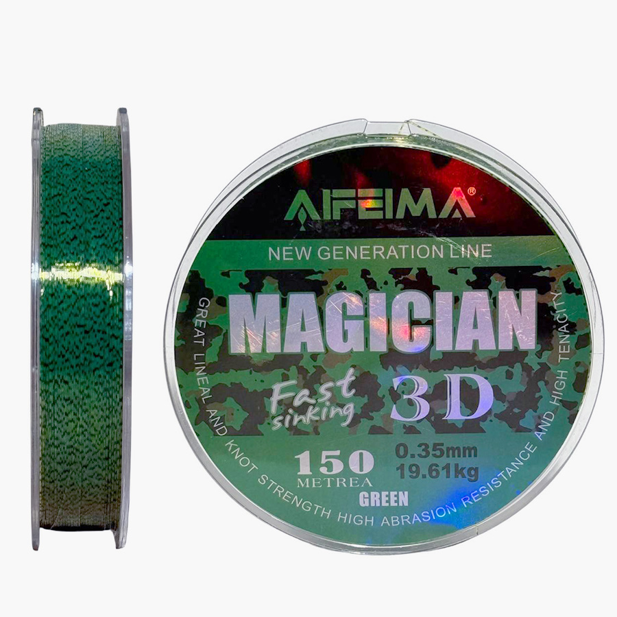 Леска 3D Feima Magician (Fast sinking) 150m 19.61kg 0.35mm