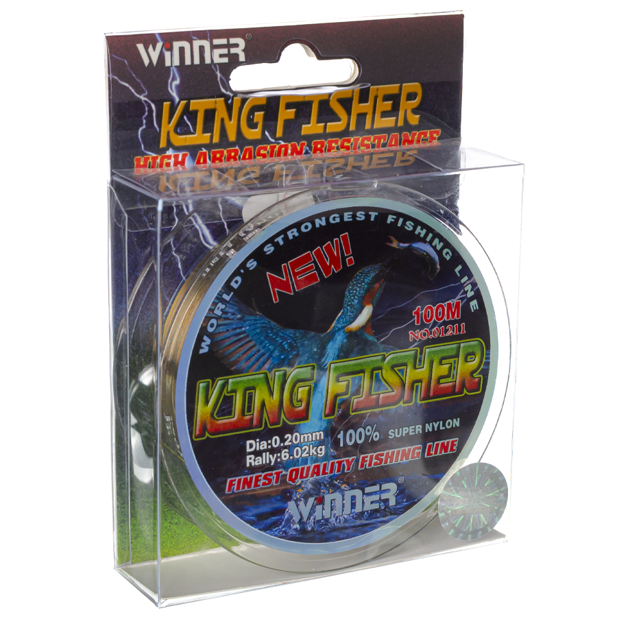 Волосінь winner Кingfisher 0,20mm 100m