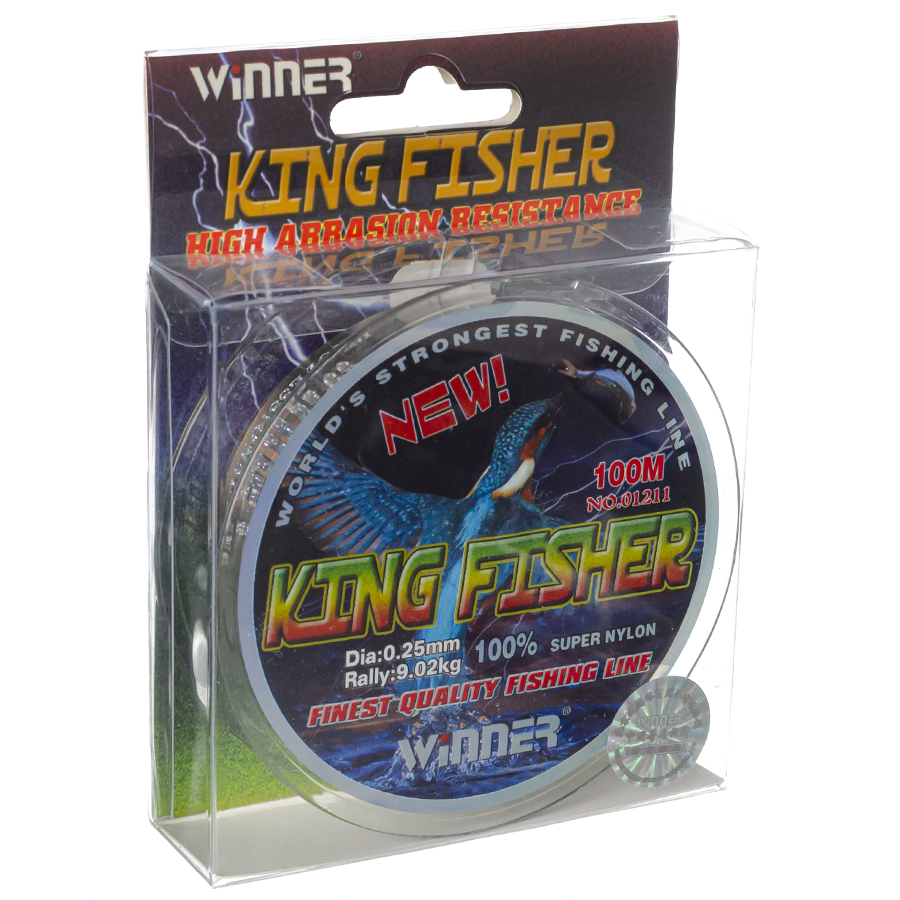 Волосінь winner Кingfisher 0,25mm 100m