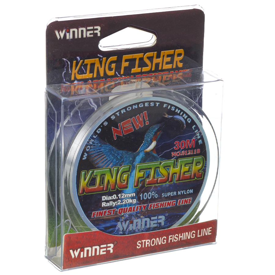 Волосінь Winner KingFisher NEW 30m. 0,12mm