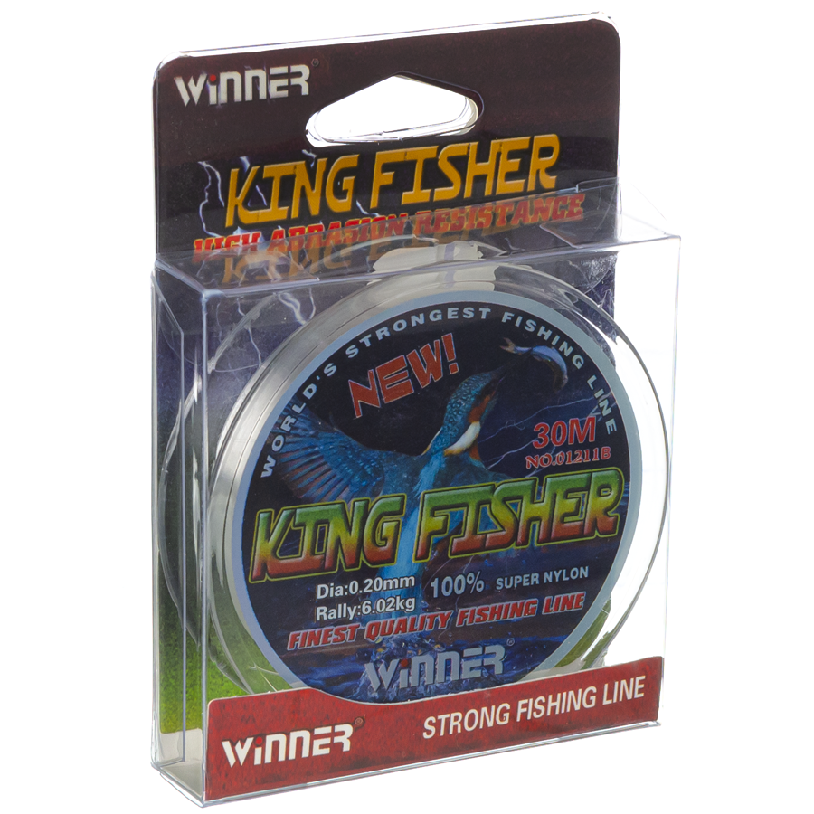 Волосінь Winner KingFisher NEW 30m. 0,20mm