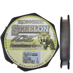 Леска Konger Steelon Fluorocarbon Coated 0,14mm 50m Леска Konger Steelon Fluorocarbon Coated 0,14mm 50m