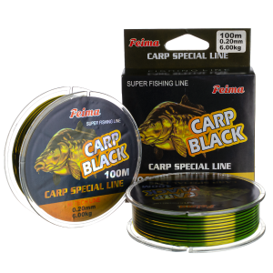 Волосінь проста Carp Black 0.20mm 100m