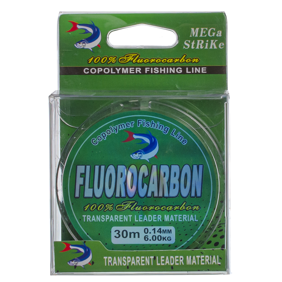 Волосінь Megastrike Fluorocarbon 0.14mm 30m