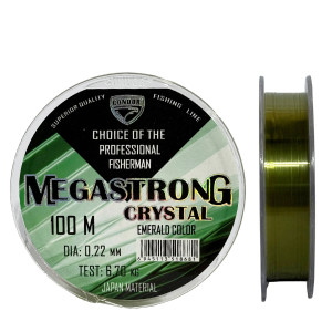Леска Condor Megastrong Crystal 100m 0.22mm Леска Condor Megastrong Crystal 100m 0.22mm