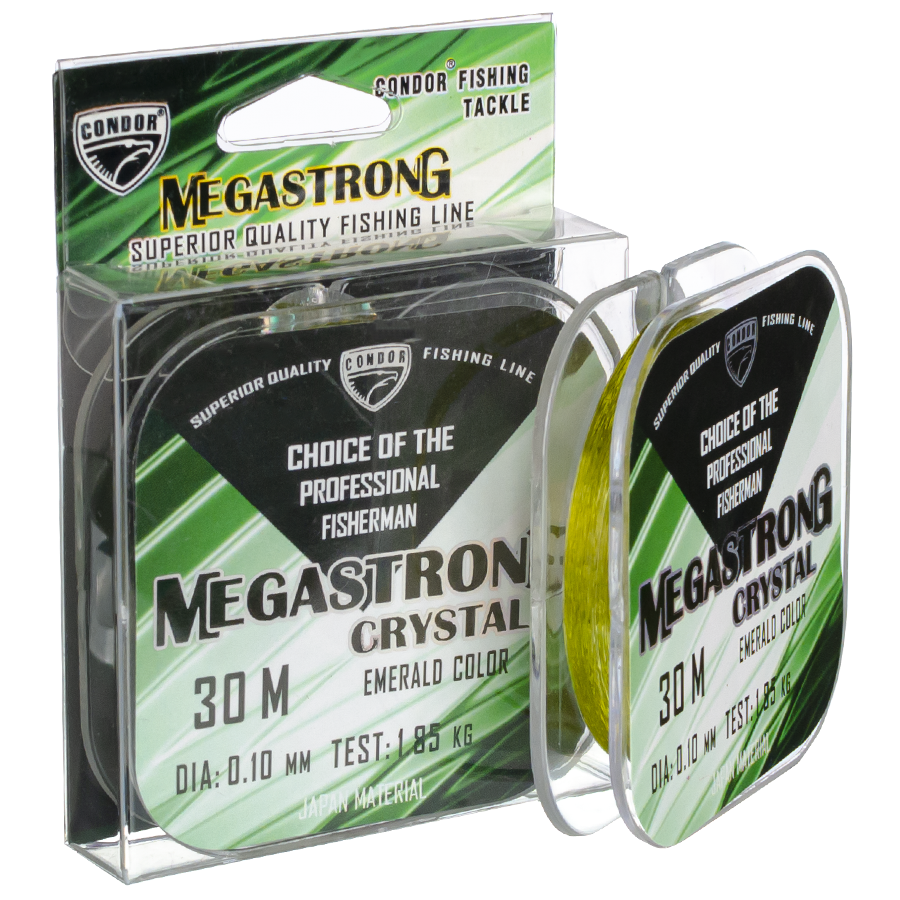 Волосінь Condor Megastrong Crystal 30m 0.10mm Волосінь Condor Megastrong Crystal 30m 0.10mm