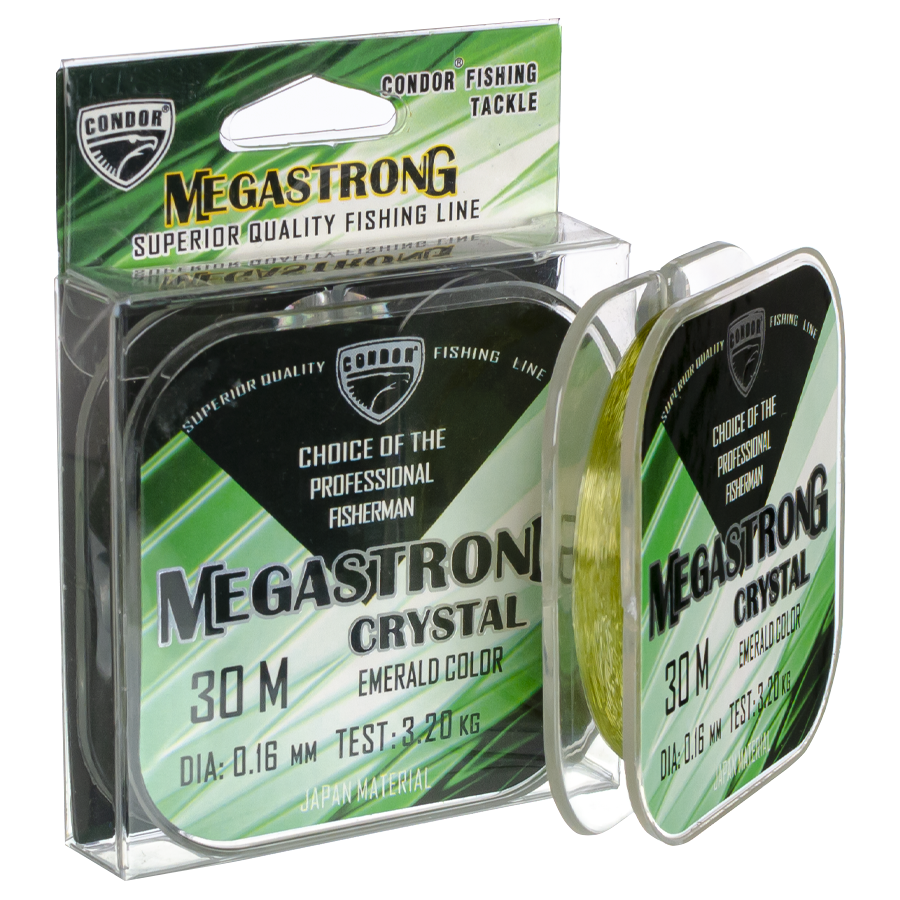 Волосінь Condor Megastrong Crystal 30m 0.16mm Волосінь Condor Megastrong Crystal 30m 0.16mm