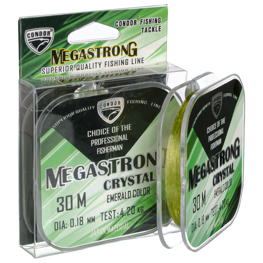 Волосінь Condor Megastrong Crystal 30m 0.18mm Волосінь Condor Megastrong Crystal 30m 0.18mm