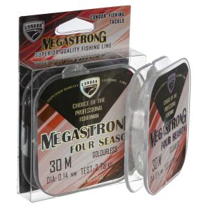 Волосінь Condor Megastrong Four Seasons 30m 0.14mm Волосінь Condor Megastrong Four Seasons 30m 0.14mm