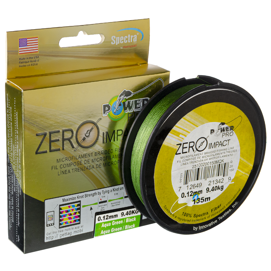 Шнур плетений Power Pro Zero Impact 0,12mm 135m