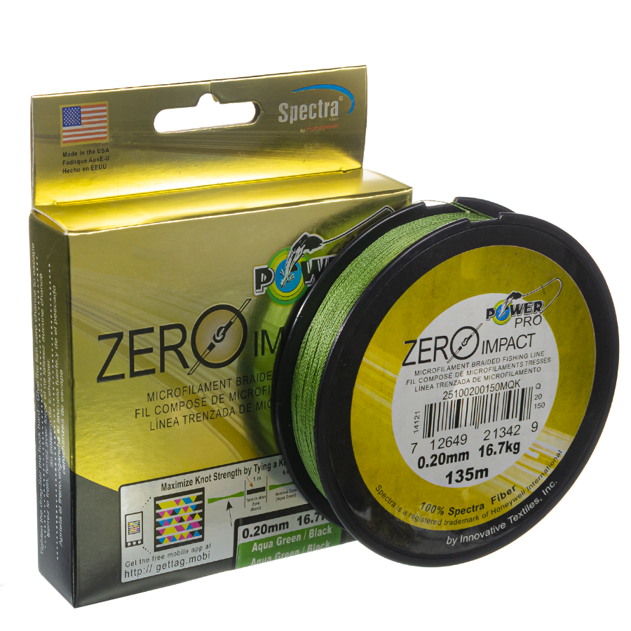 Шнур плетений Power Pro Zero Impact 0,20mm 135m