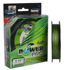 Шнур плетений Power Pro 0,14mm 125m Шнур плетений Power Pro 0,14mm 125m