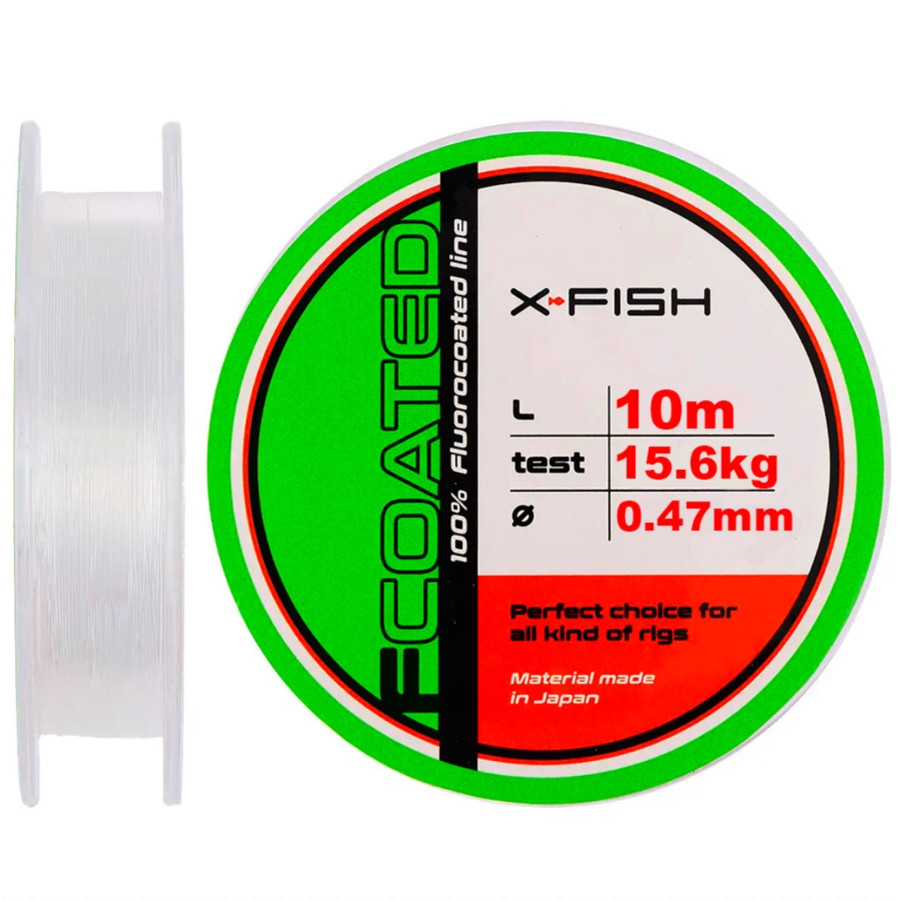 Флюорокарбон X-Fish FCoated 10m 0.47mm 15,6kg