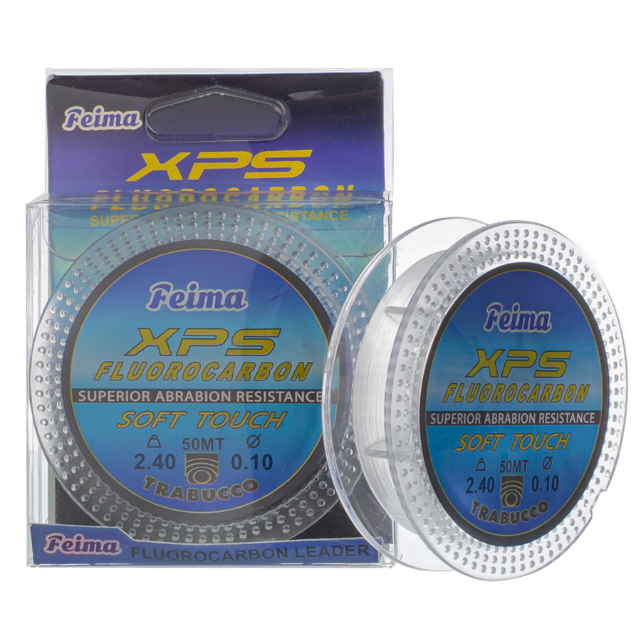 Волосінь Trabucco T-Force xps fluorocarbon 50m 0.10mm (10шт / уп)