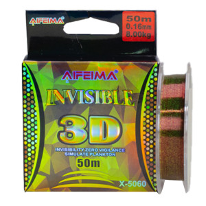 Леска 3D Feima Invisible 50m 8.00kg 0.16mm
