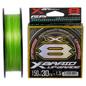 Шнур YGK X-Braid Upgrade X8 150m #0.6/0.128mm 14lb/6.3kg Шнур YGK X-Braid Upgrade X8 150m #0.6/0.128mm 14lb/6.3kg