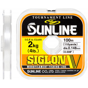 Леска Sunline Siglon V 100m #4.0/0.33mm 8.0kg