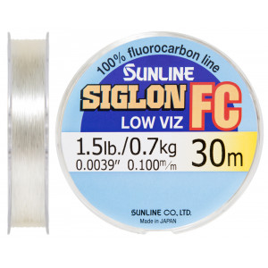 Флюорокарбон Sunline SIG-FC 30м 0.10мм 0,7кг