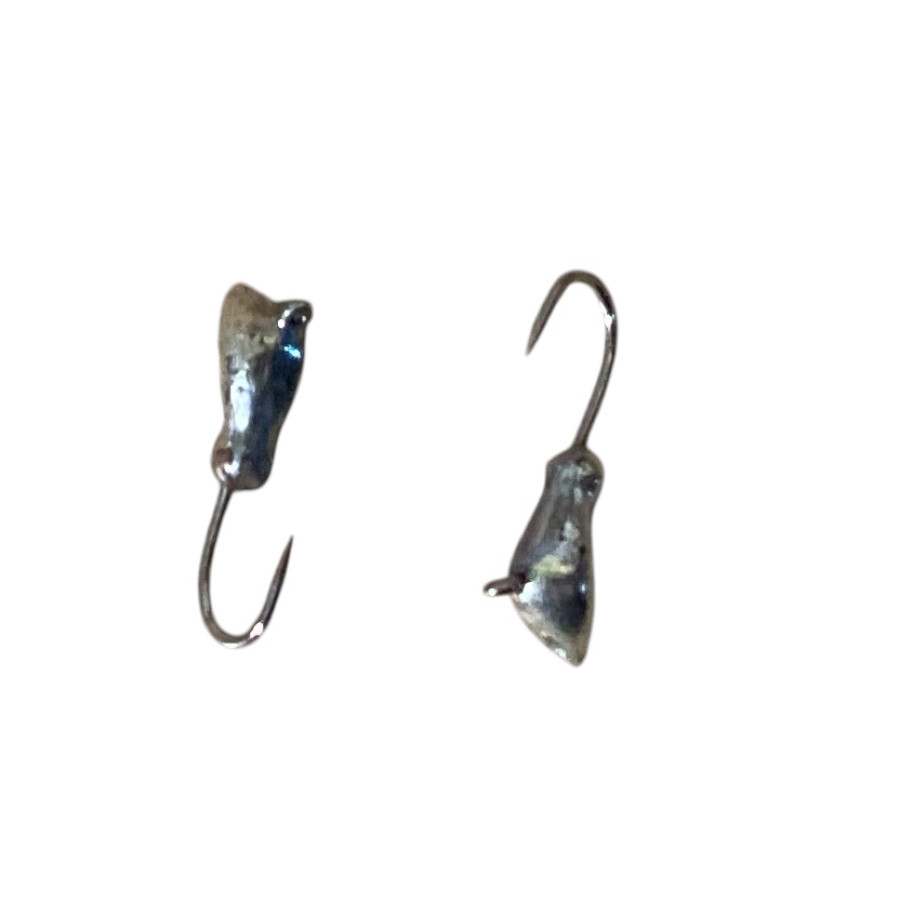 Мормишка вольфрам Стрекоза, гачок №16 0,5g Срібло