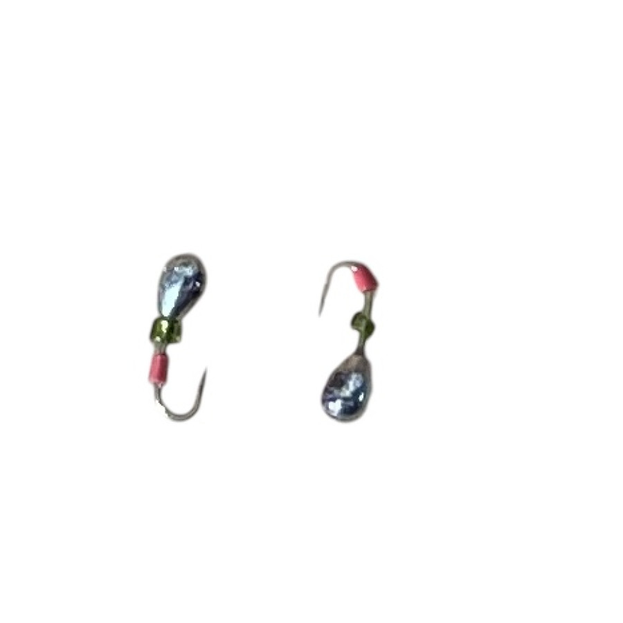 Блешня вольфрам Крапля з отвором кр № 20 0,2g Silver