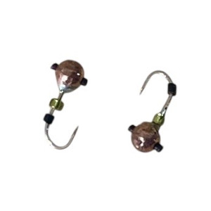 Мормышка вольфрам Гр. Шарик с отверствием кр. № 18 3mm 0,2g Cuper