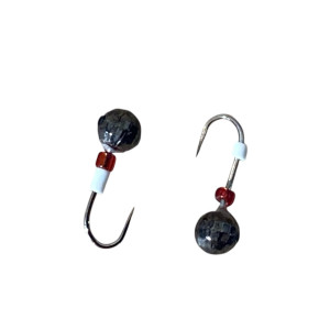 Мормышка вольфрам Гр. Шарик с отверствием кр. № 18 3mm 0,2g Black