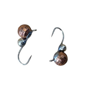 Мормышка вольфрам Мур-мелк.грань с ушком кр.№ 16 0,7g Cuper+Silver