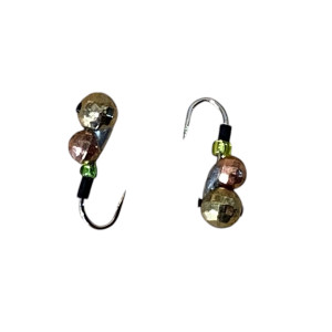 Мормышка вольфрамовая Муравей гранёный, крючок №18 0,4g Gold+Cuper Мормышка вольфрамовая Муравей гранёный, крючок №18 0,4g Gold+Cuper