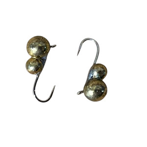 Мормышка вольфрам Неваляшка кр.№ 16 0,9g Золото