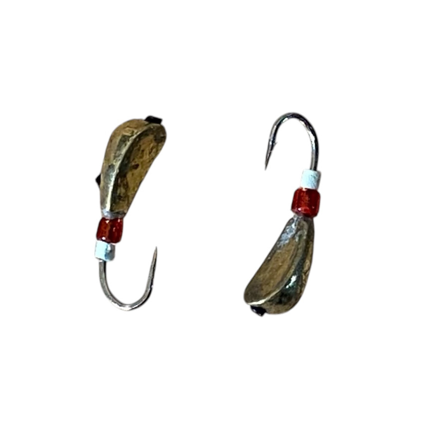 Блешня вольфрам Уралка з кембриком, гачок № 18 0,4g Золото