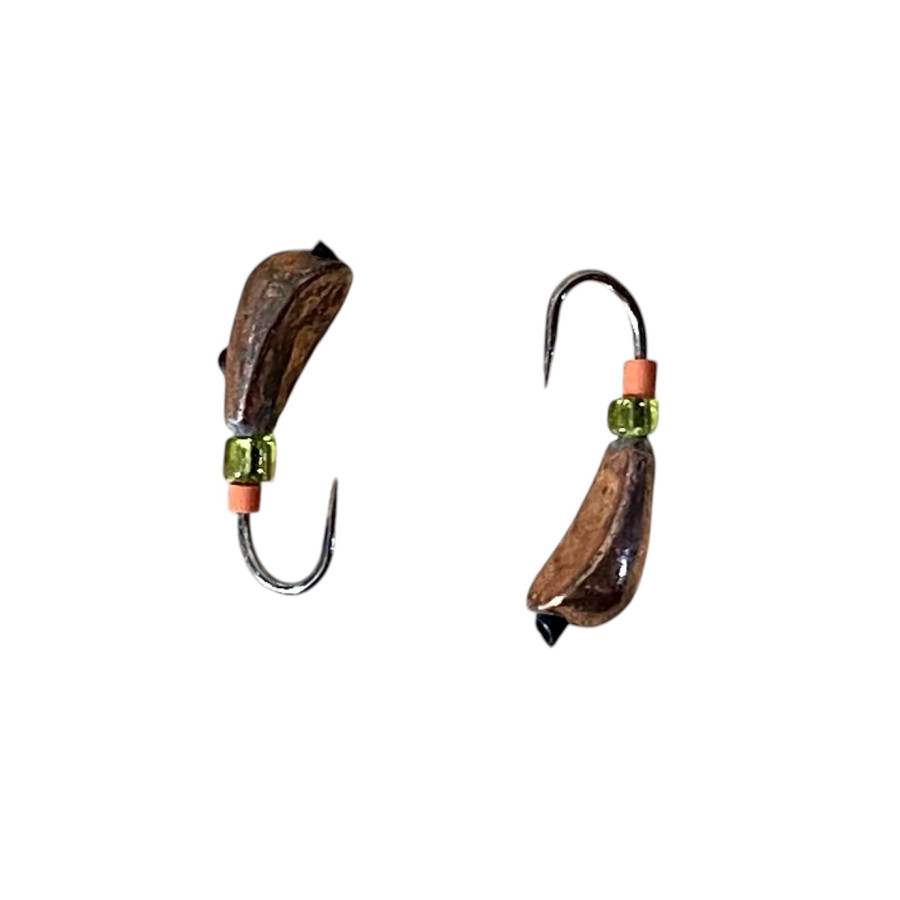 Блешня вольфрам Уралка з кембриком, гачок № 18 0,4g Бронза