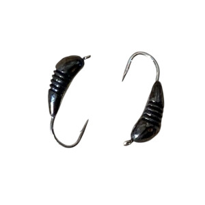 Мормышка вольфрам Банан с насечками кр. № 16 0,4g Никель Мормышка вольфрам Банан с насечками кр. № 16 0,4g Никель