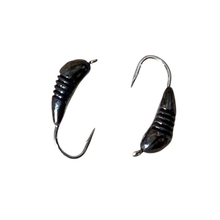 Блешня вольфрам Банан з насічками кр. № 14 0,9g Нікель