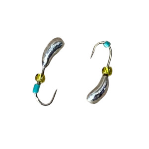 Мормышка вольфрам Чесночинка кр.№18 0,4g Silver Мормышка вольфрам Чесночинка кр.№18 0,4g Silver