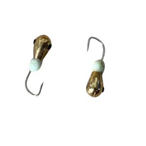 Мормышка вольфрам Капля с лыской кр. № 20 0,2g Золото Мормышка вольфрам Капля с лыской кр. № 20 0,2g Золото