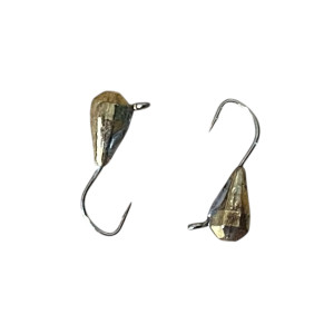 Мормышка вольфрам Гр. капля кр. № 18  0,3g Золото