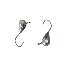 Мормышка вольфрам Гр. капля кр. № 18 0,3g Серебро Мормышка вольфрам Гр. капля кр. № 18 0,3g Серебро