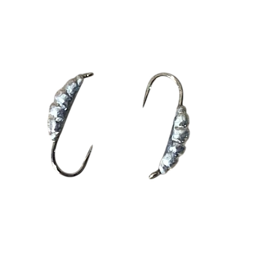 Блешня вольфрам Личинка кр.№ 16 0,2g Срібло