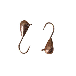 Мормышка вольфрам Капля с ушком кр. № 14 1g Бронза Мормышка вольфрам Капля с ушком кр. № 14 1g Бронза