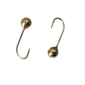 Мормышка вольфрам Шар с отверствием кр.№18 2mm 0,15g Gold Мормышка вольфрам Шар с отверствием кр.№18 2mm 0,15g Gold